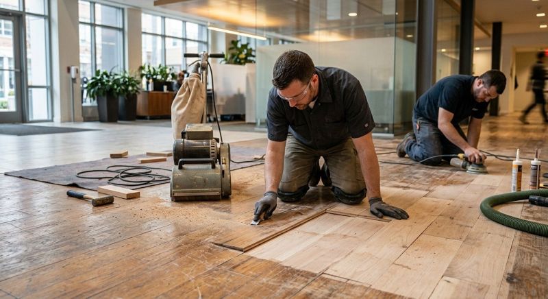 Wood Floor Service in Warsaw, IN