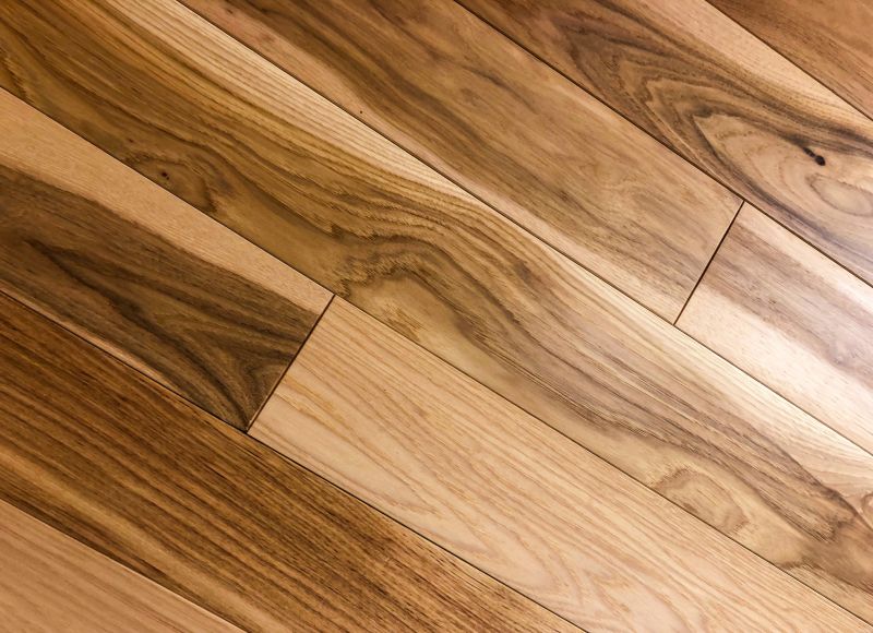 Dark Wood Floor Installation in Warsaw, IN