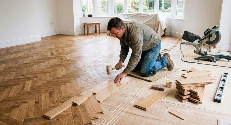 Finished Floor Installation in Warsaw, IN