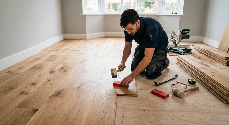Hardwood Floor Installation in Albion, IN