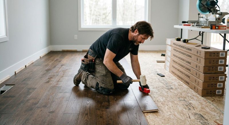 Hardwood Floor Installation in Goshen, IN