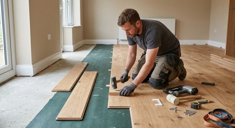 Hardwood Floor Installation in North Webster, IN