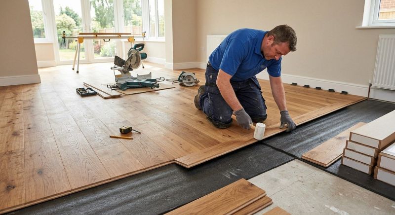 Hardwood Floor Installation in Silver Lake, IN