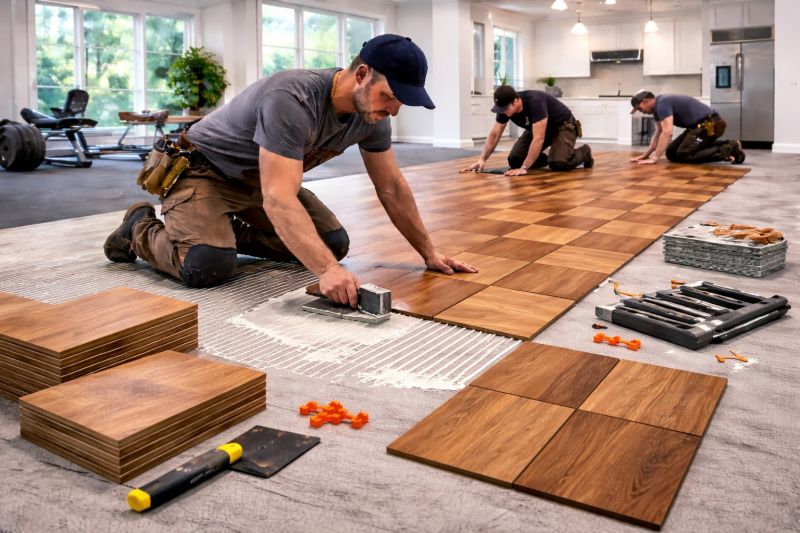 Hardwood Floor Installation in Winona Lake, IN