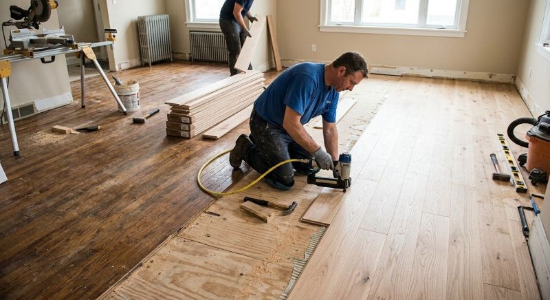 Hardwood Replacement in Syracuse, IN