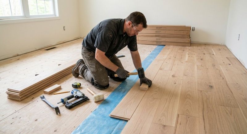 Wood Floor Replacement in Cromwell, IN