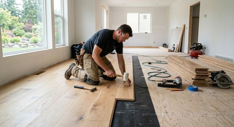 Wood Floor Replacement in Cromwell, IN