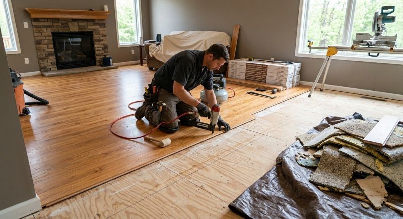 Wood Floor Replacement in Goshen, IN