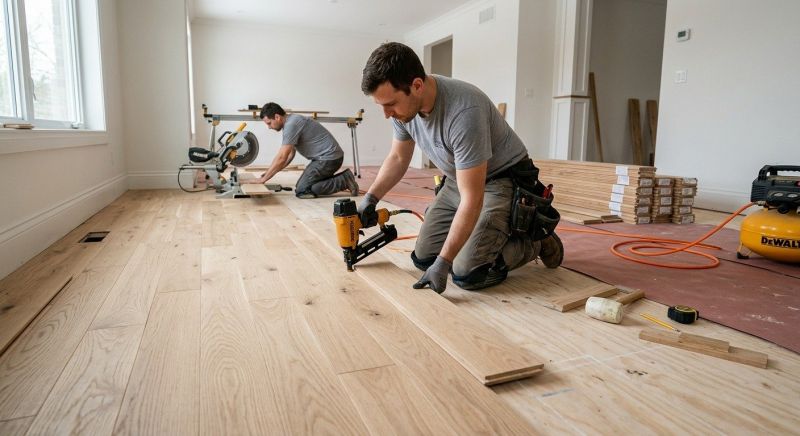 Wood Floor Replacement in North Manchester, IN