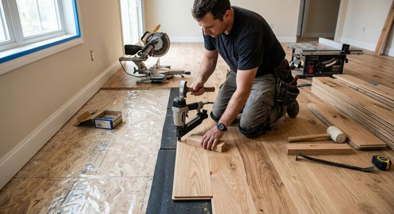 Wood Flooring Installation in Goshen, IN