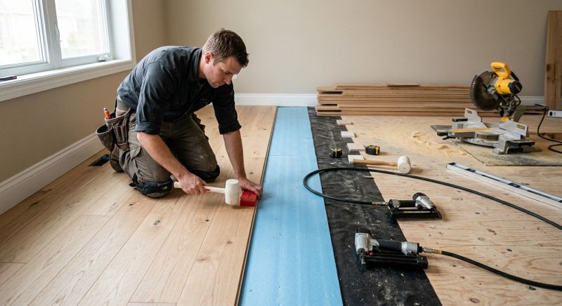 Wood Flooring Installation in Goshen, IN