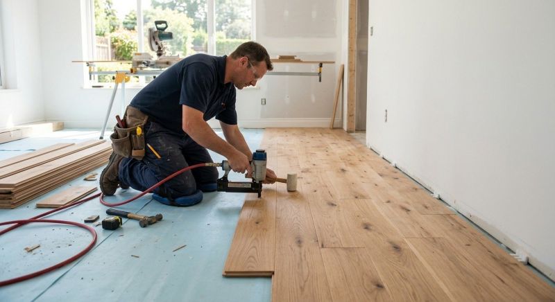 Wood Flooring Installation in Nappanee, IN